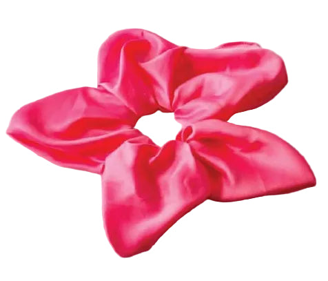 Satin Star Pointed Scrunchie