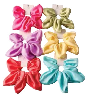 Satin Star Pointed Scrunchie