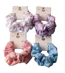 Rainbow Butterfly Dual Scrunchie Set