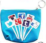 Social Media Coin Purse