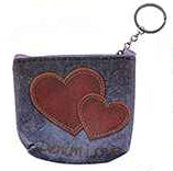 Denim Themed Coin Purse