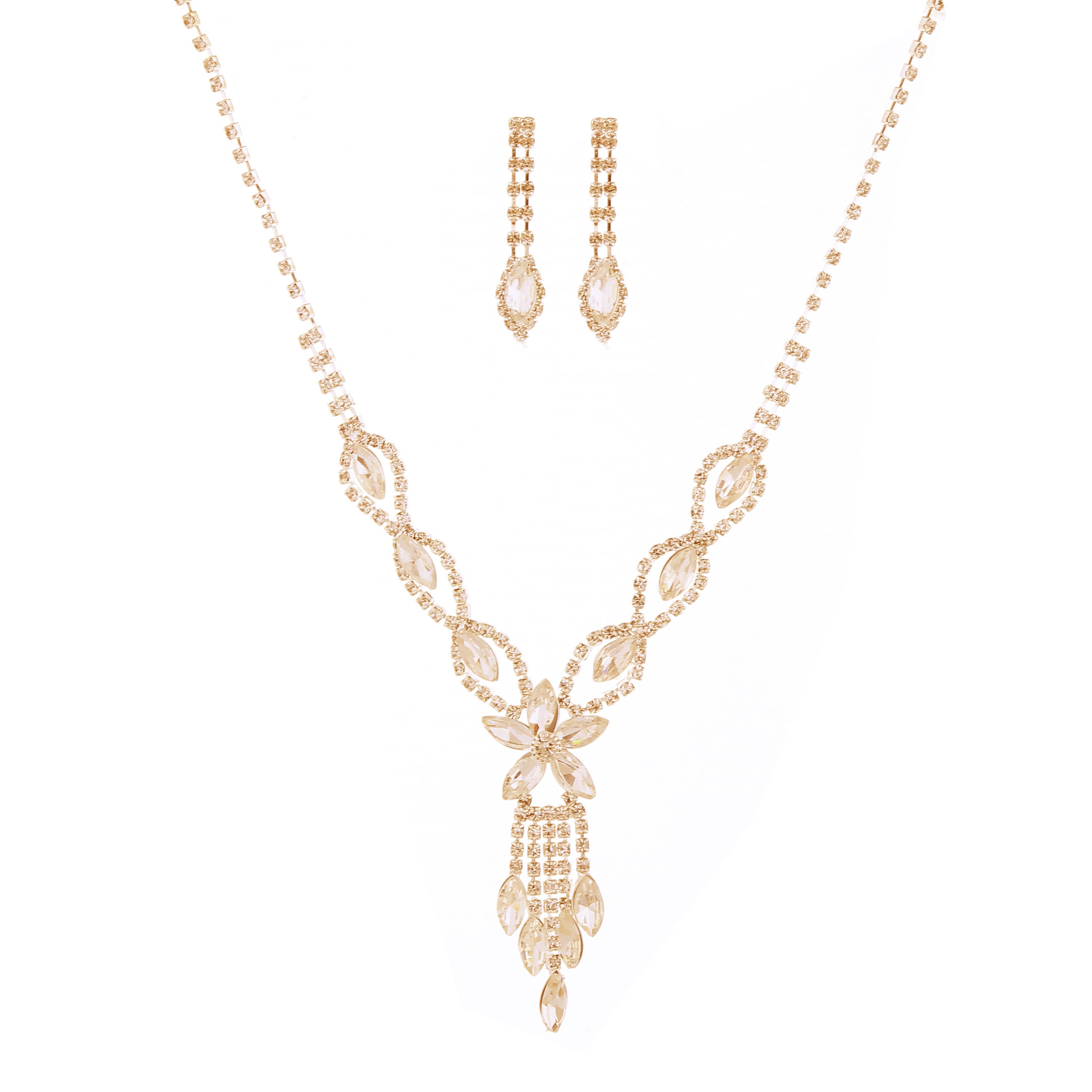 SM Jewelry Premium Hypoallergenic Necklace & Earring Set J011