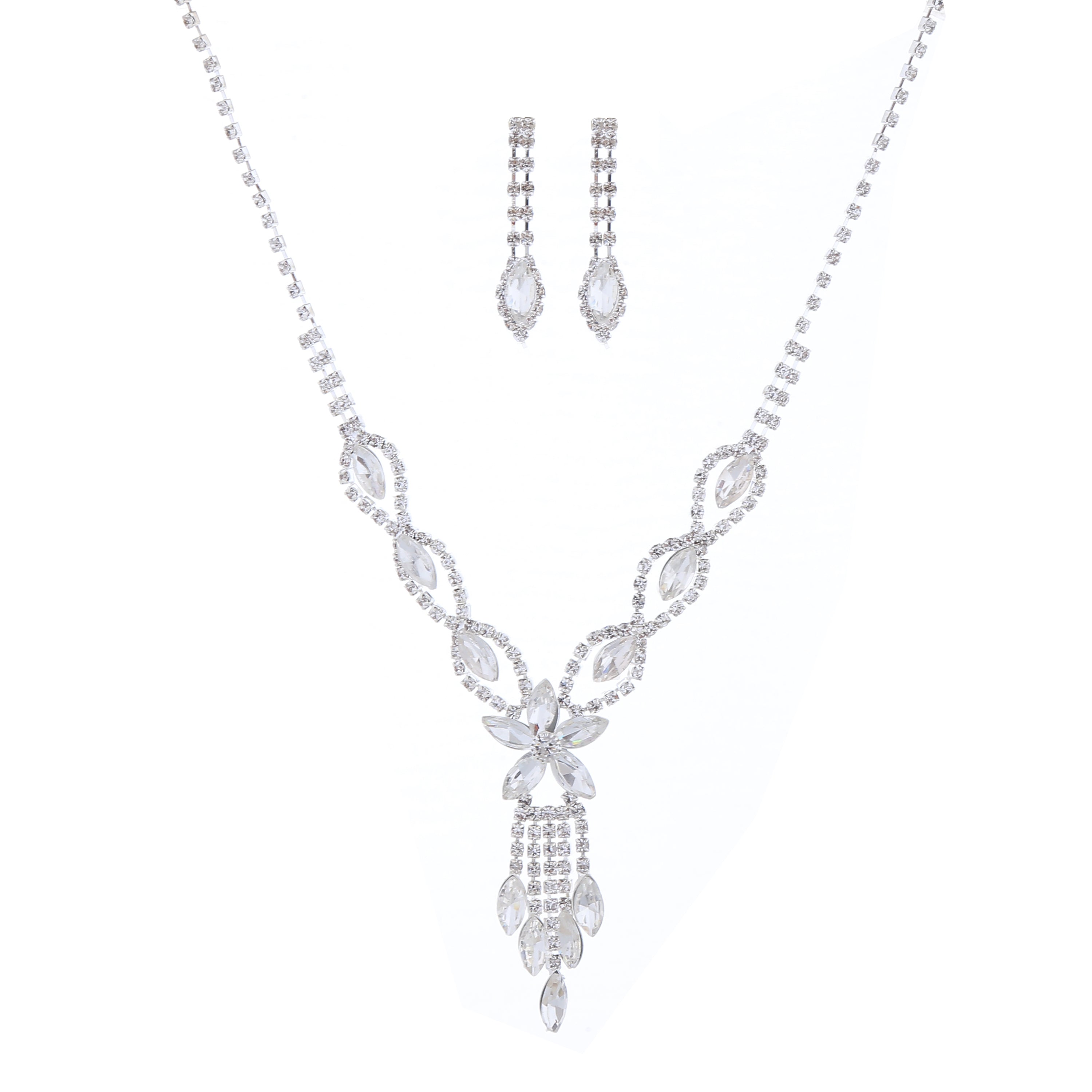 SM Jewelry Premium Hypoallergenic Necklace & Earring Set J011