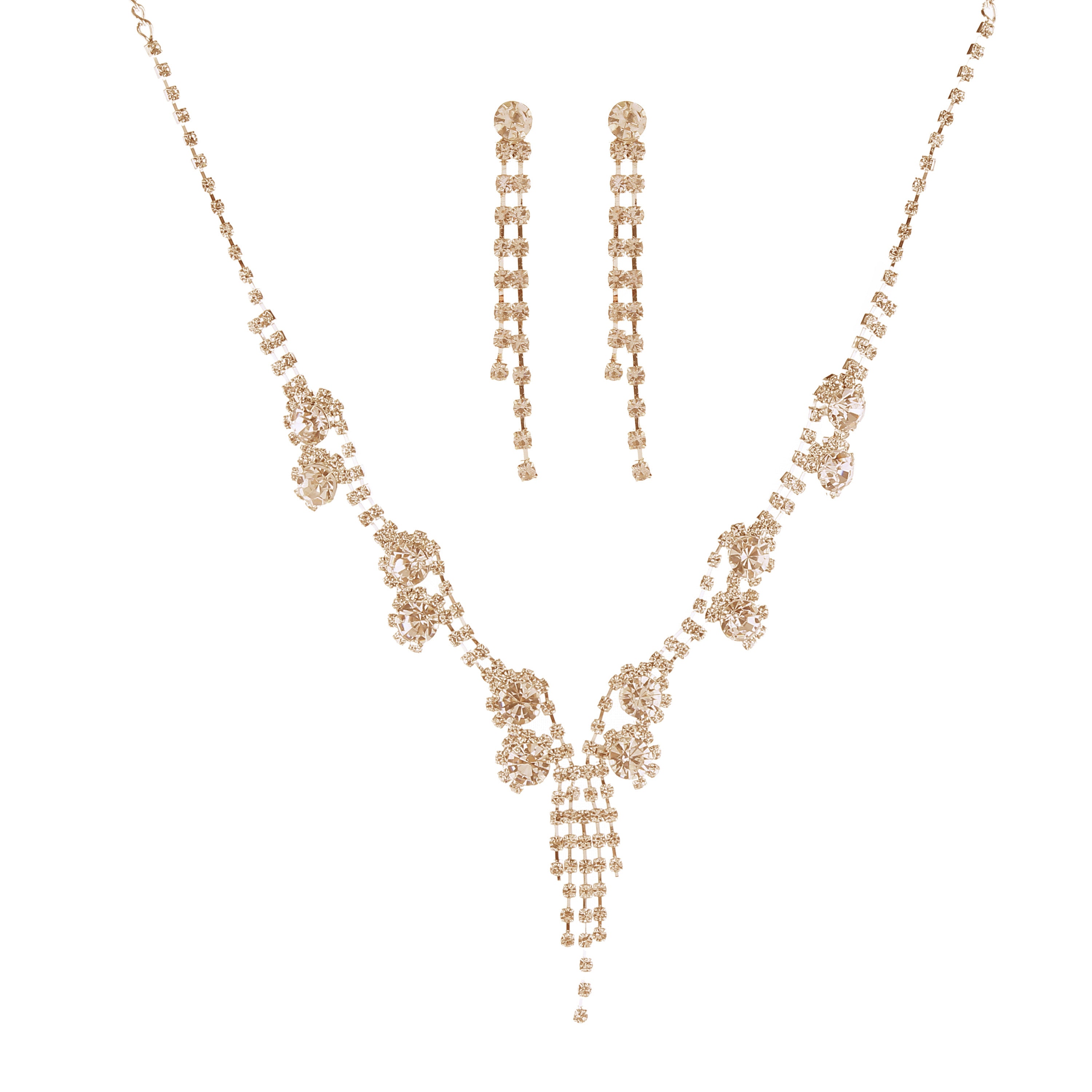 SM Jewelry Premium Hypoallergenic Necklace & Earring Set J016