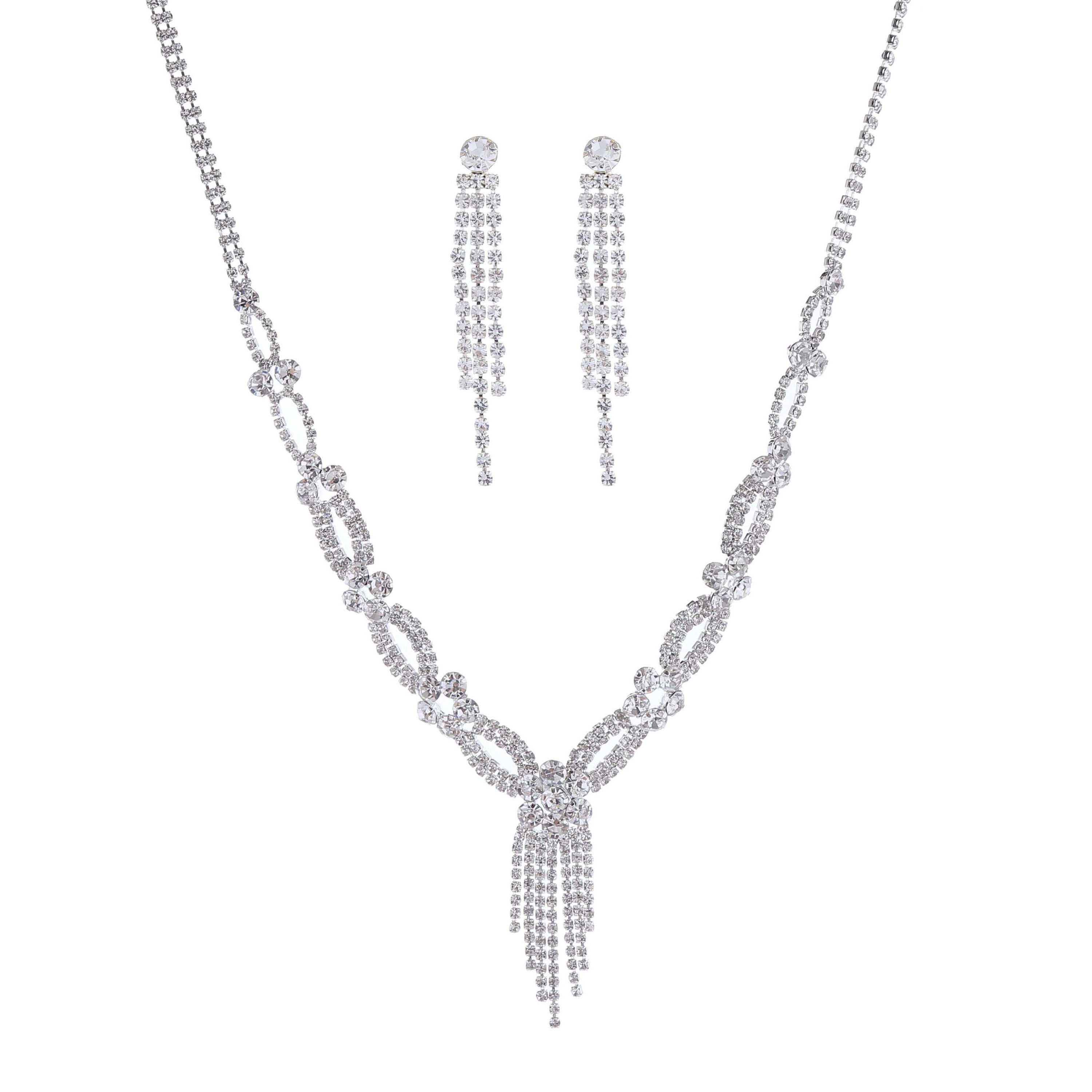 SM Jewelry Premium Hypoallergenic Necklace & Earring Set J018