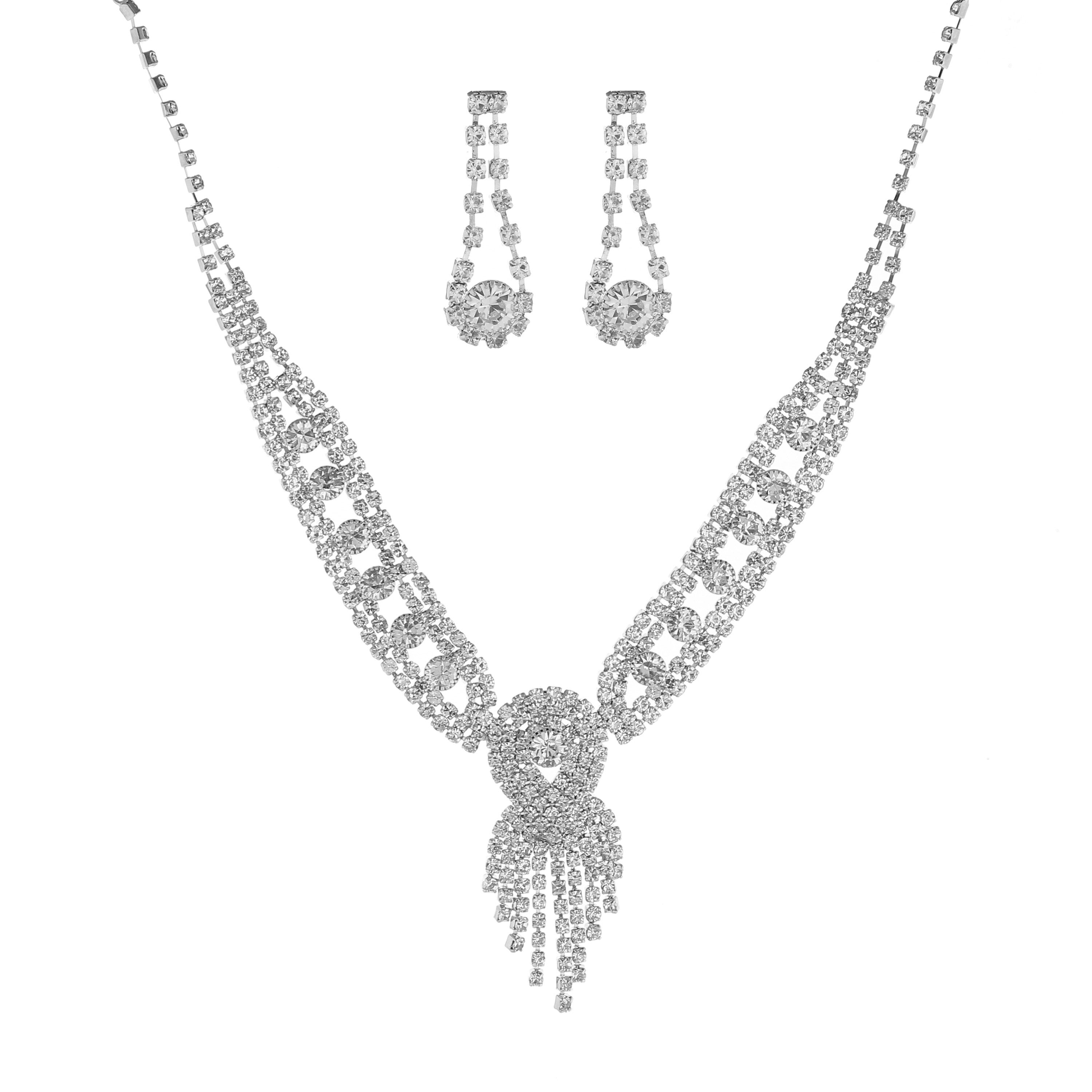 SM Jewelry Premium Hypoallergenic Necklace & Earring Set J021