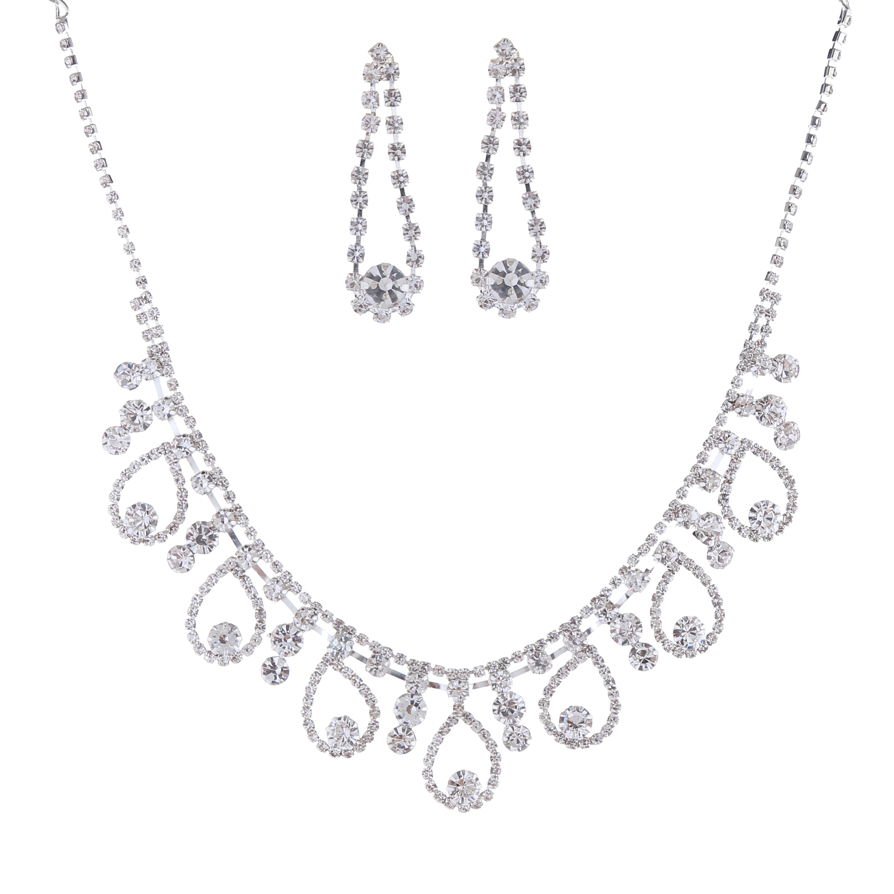 SM Jewelry Premium Hypoallergenic Necklace & Earring Set J030