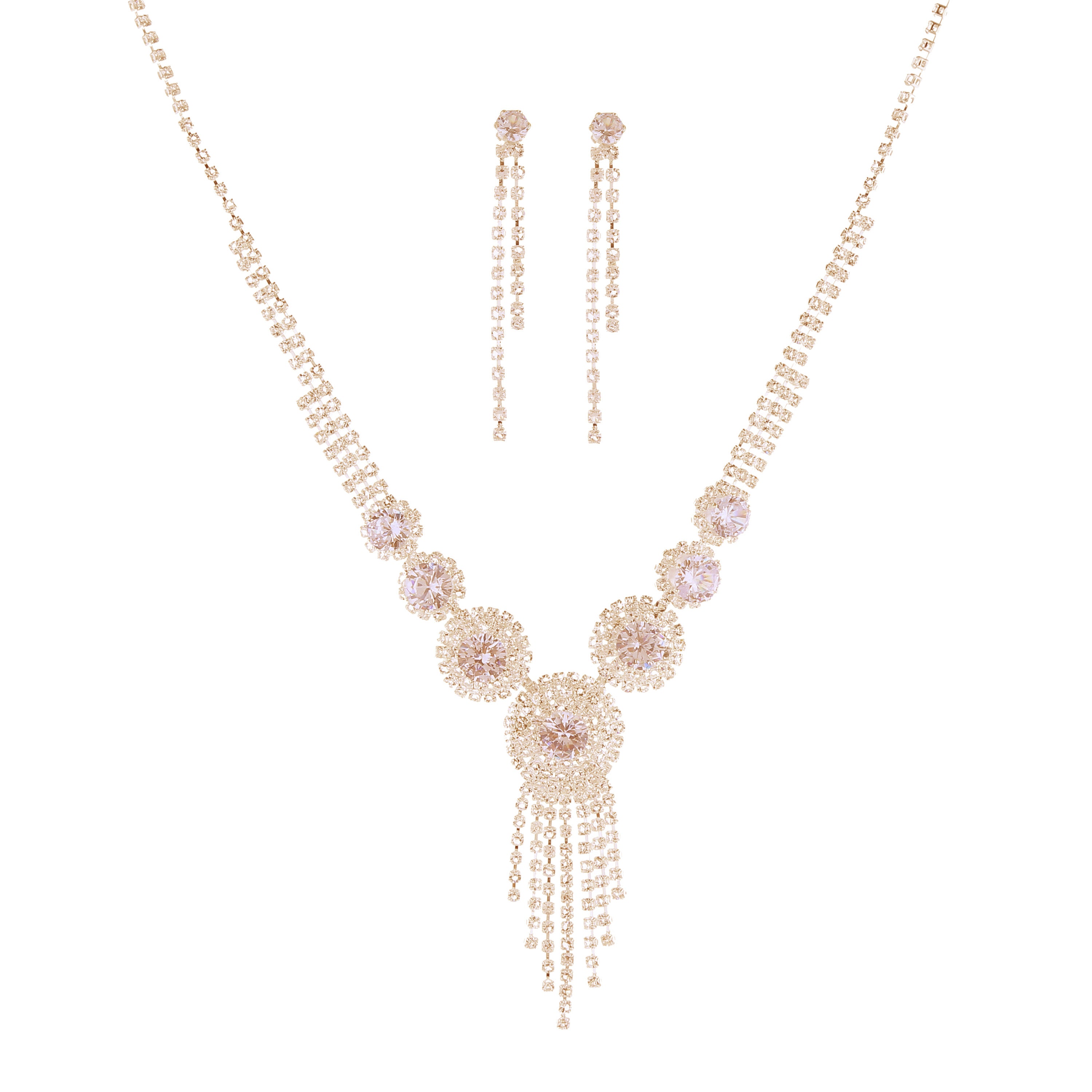 SM Jewelry Premium Hypoallergenic Necklace & Earring Set J036