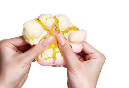 Wax Cracking Squish - Crisp Choco Paw 12PCS/DP