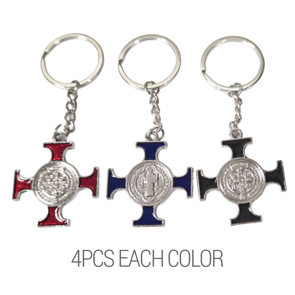 Key Chain - Saint Benedict Cross (12 PCS)