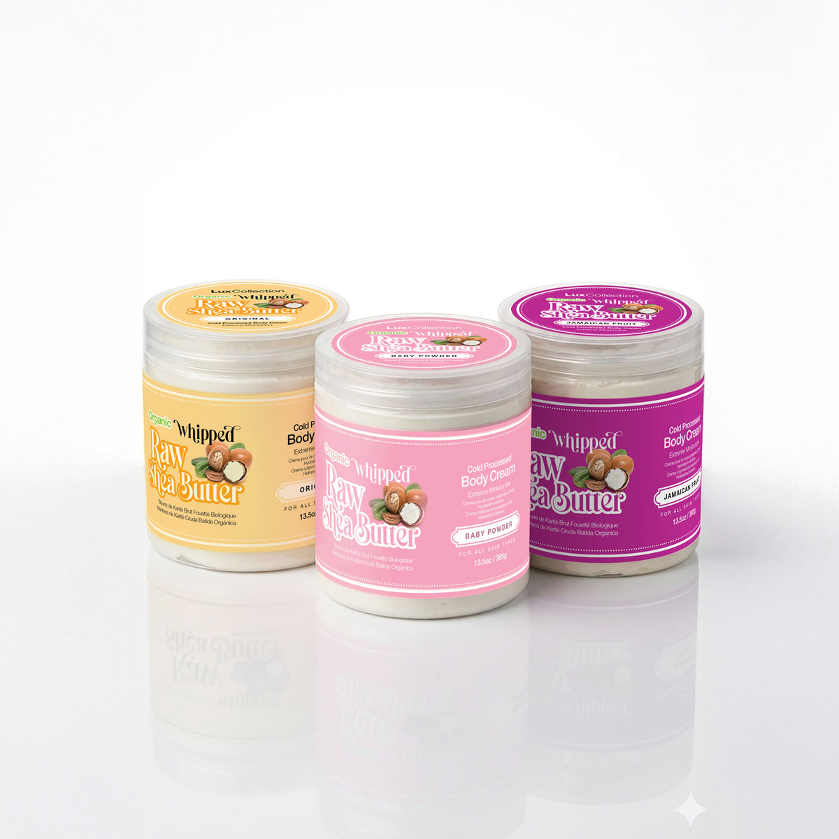 Lux Collection - Organic Whipped Shea Butter(385g)