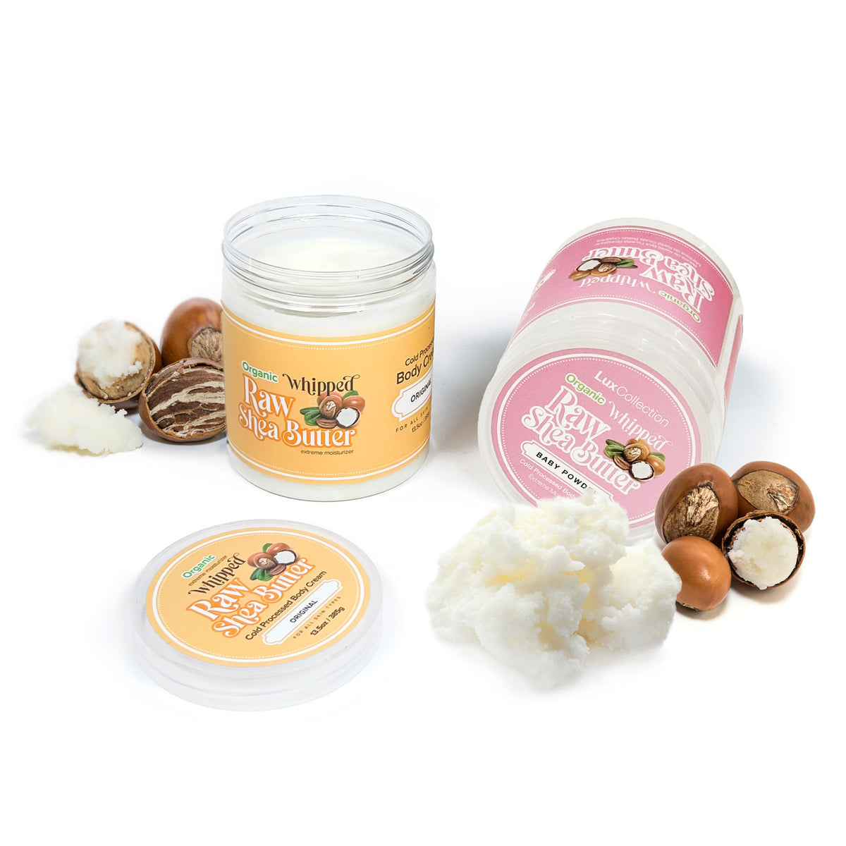 Lux Collection - Organic Whipped Shea Butter(385g)