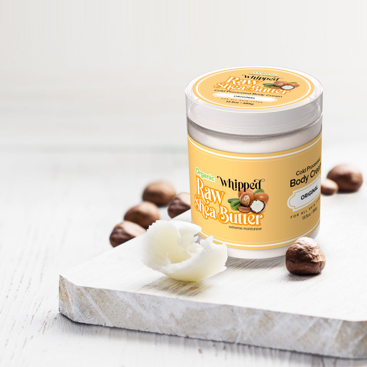 Lux Collection - Organic Whipped Shea Butter(385g)