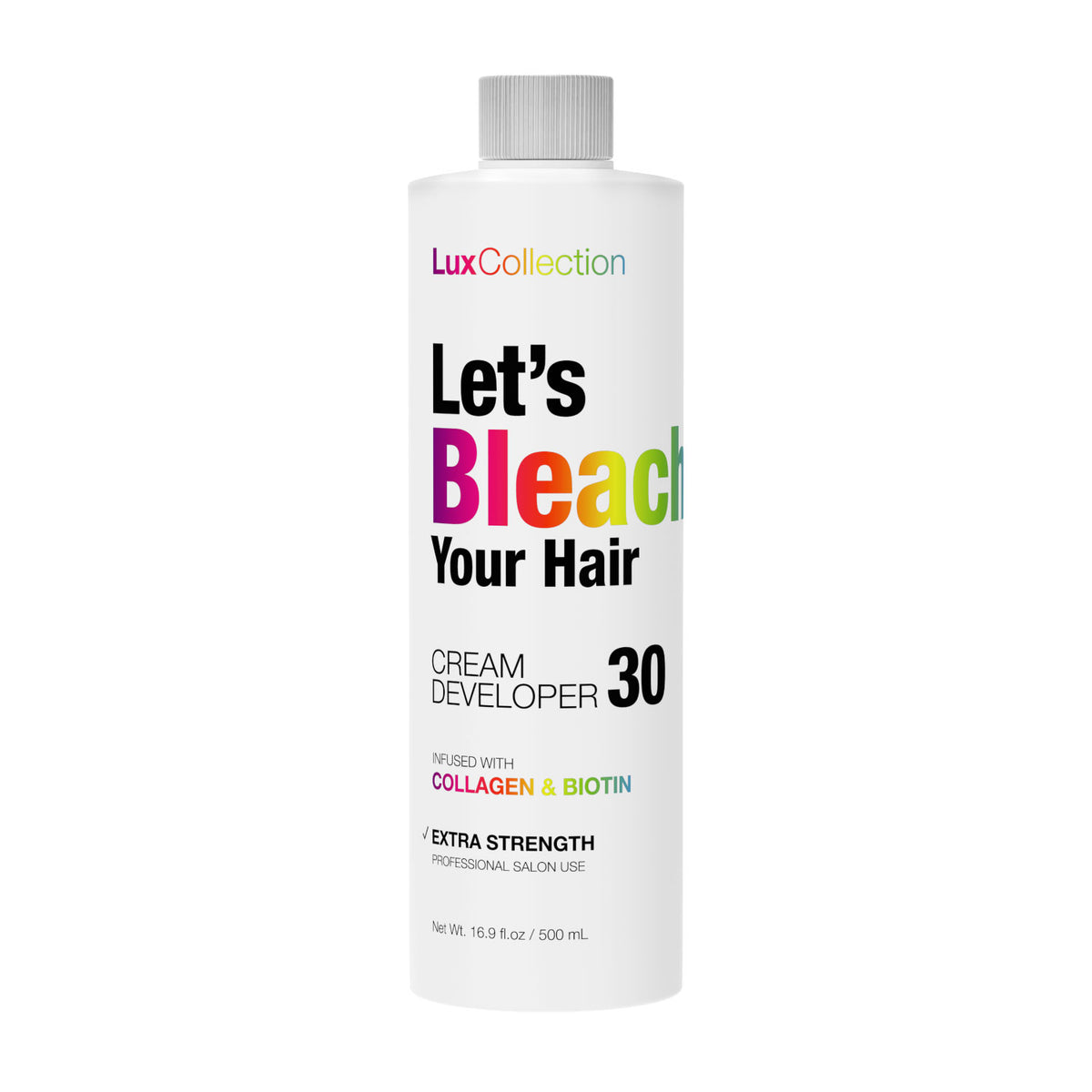 Lux Collection - Let's Bleach Your Hair Cream Developer (6 PCS)