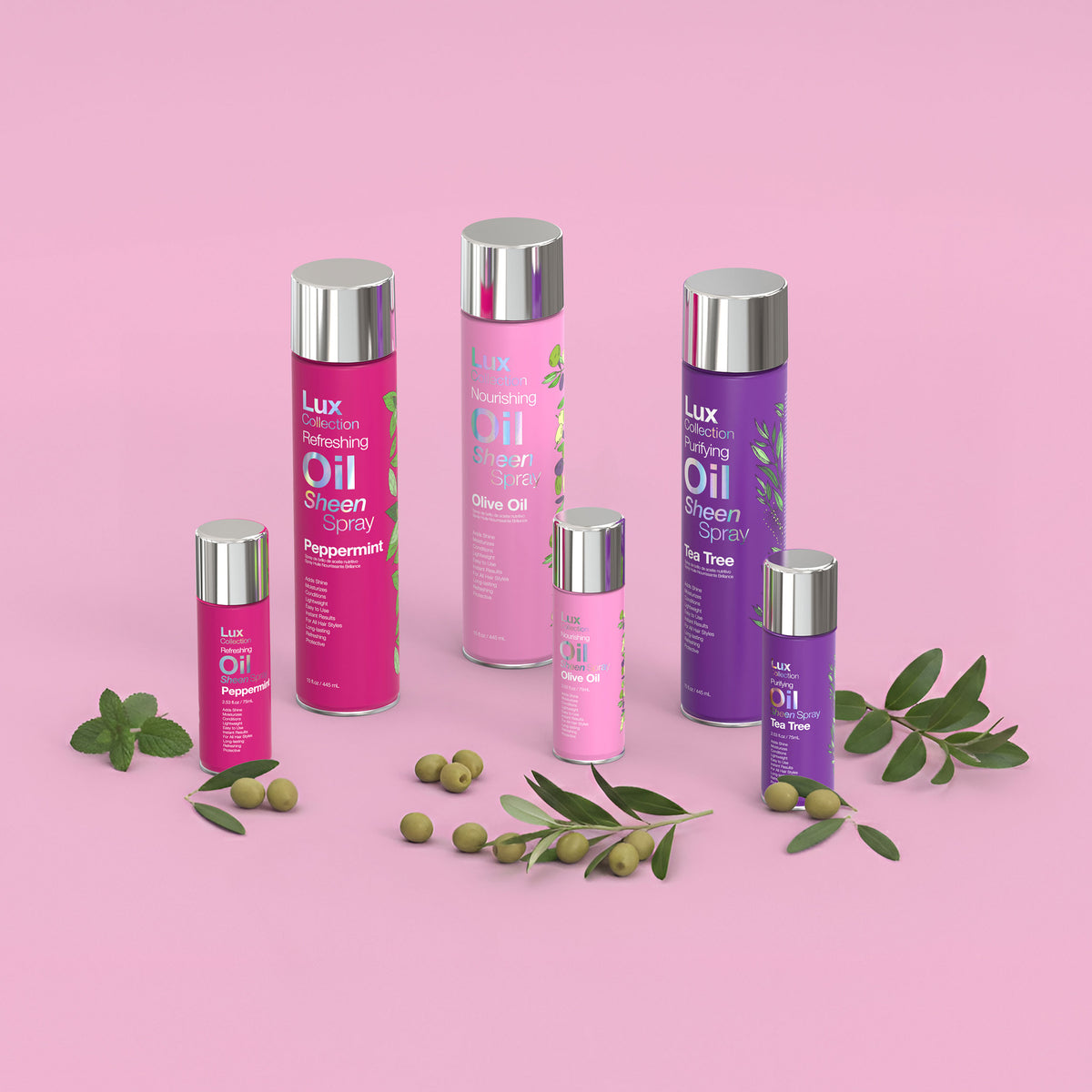 Lux Collection - Nourishing Oil Sheen Spray Olive Oil