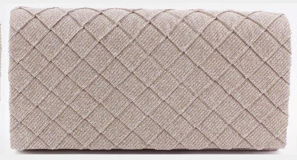 Diamond Patterned Evening Bag
