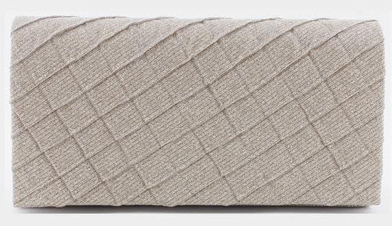 Diamond Patterned Evening Bag