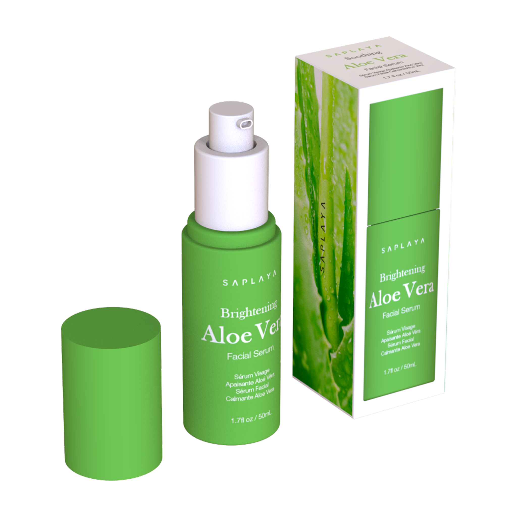 Saplaya - Facial Day/Night Serum Aloe Vera