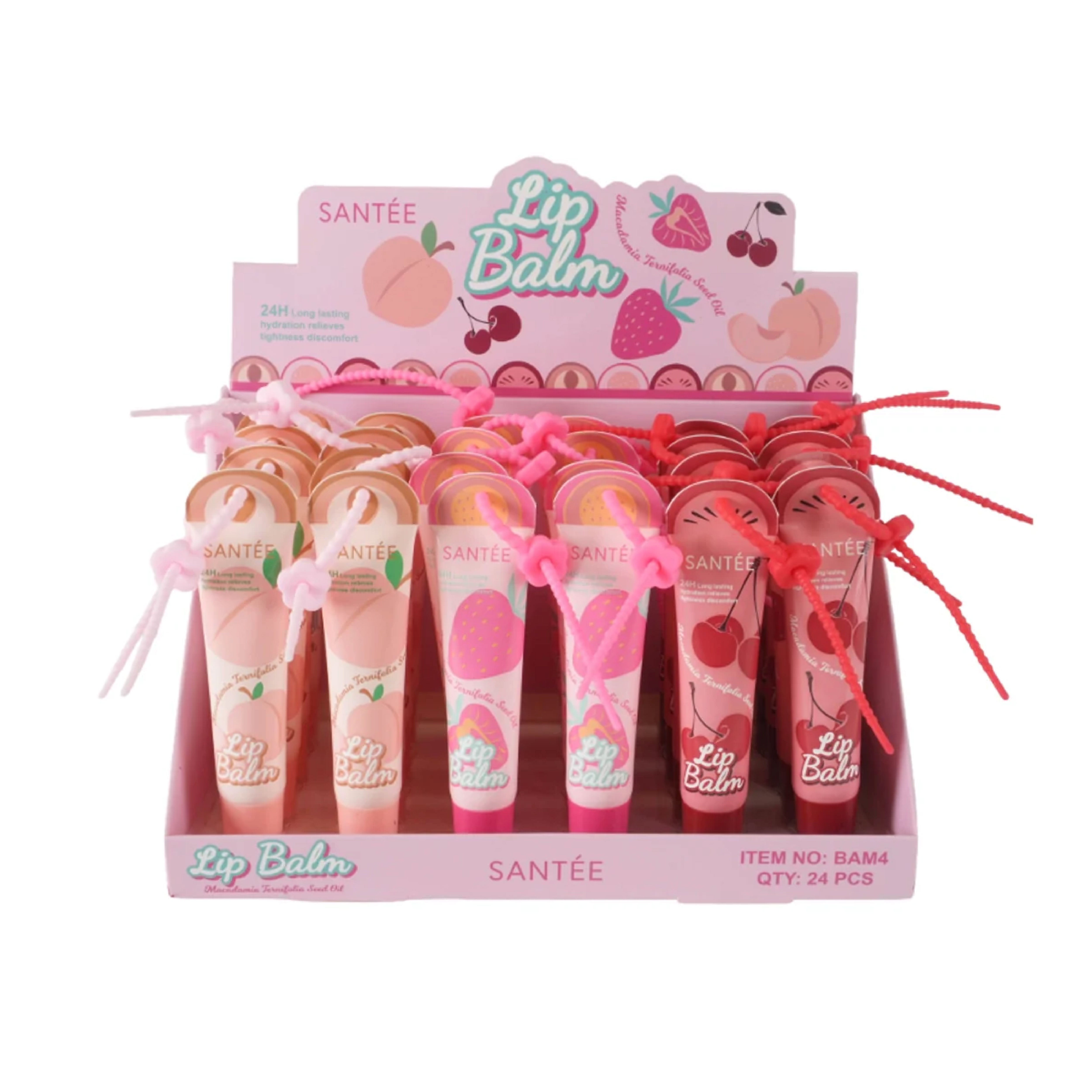 Santée Macadamia Seed Oil Lip Balm Squeeze Tubes