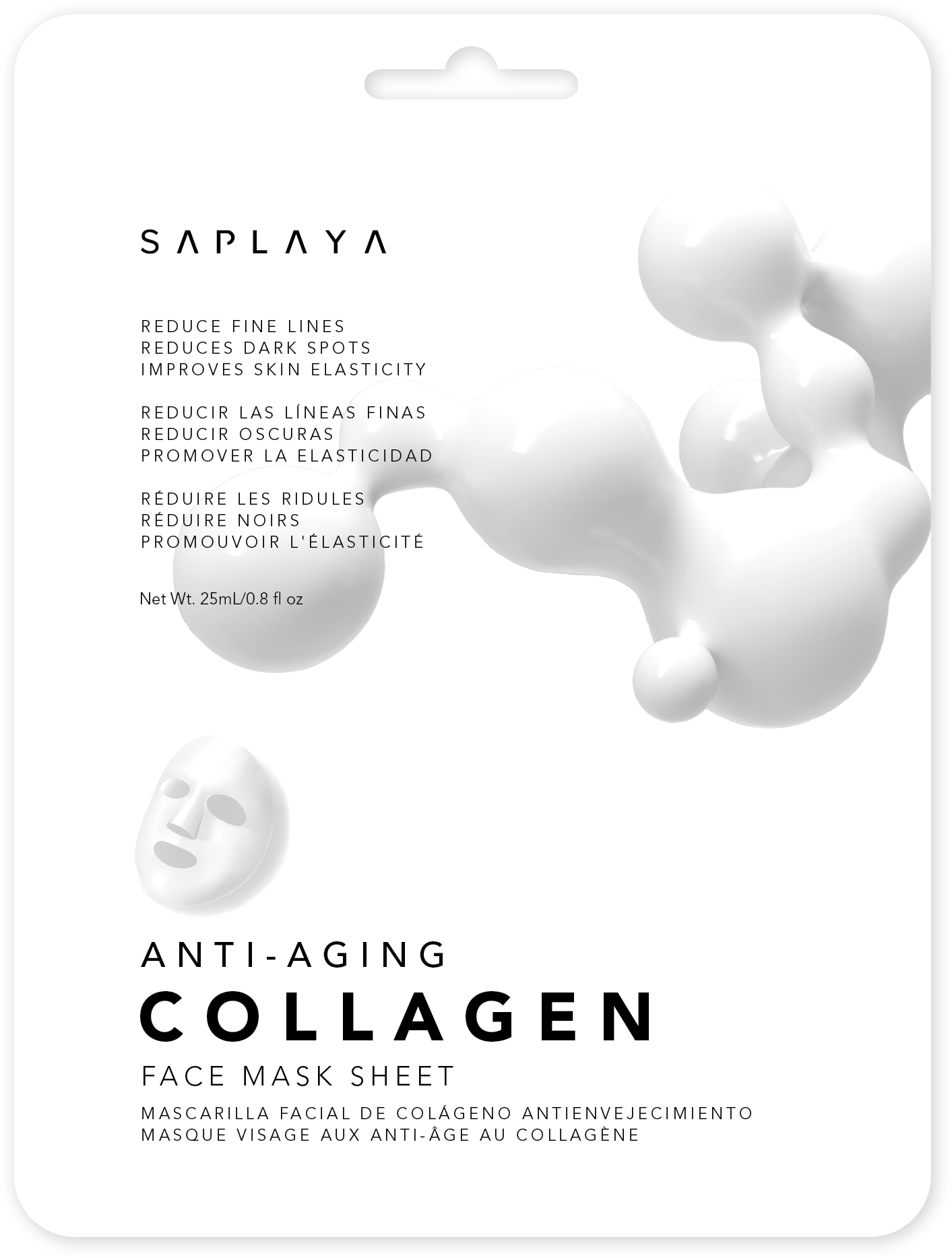 Saplaya - Collagen 10pc Mask Pack