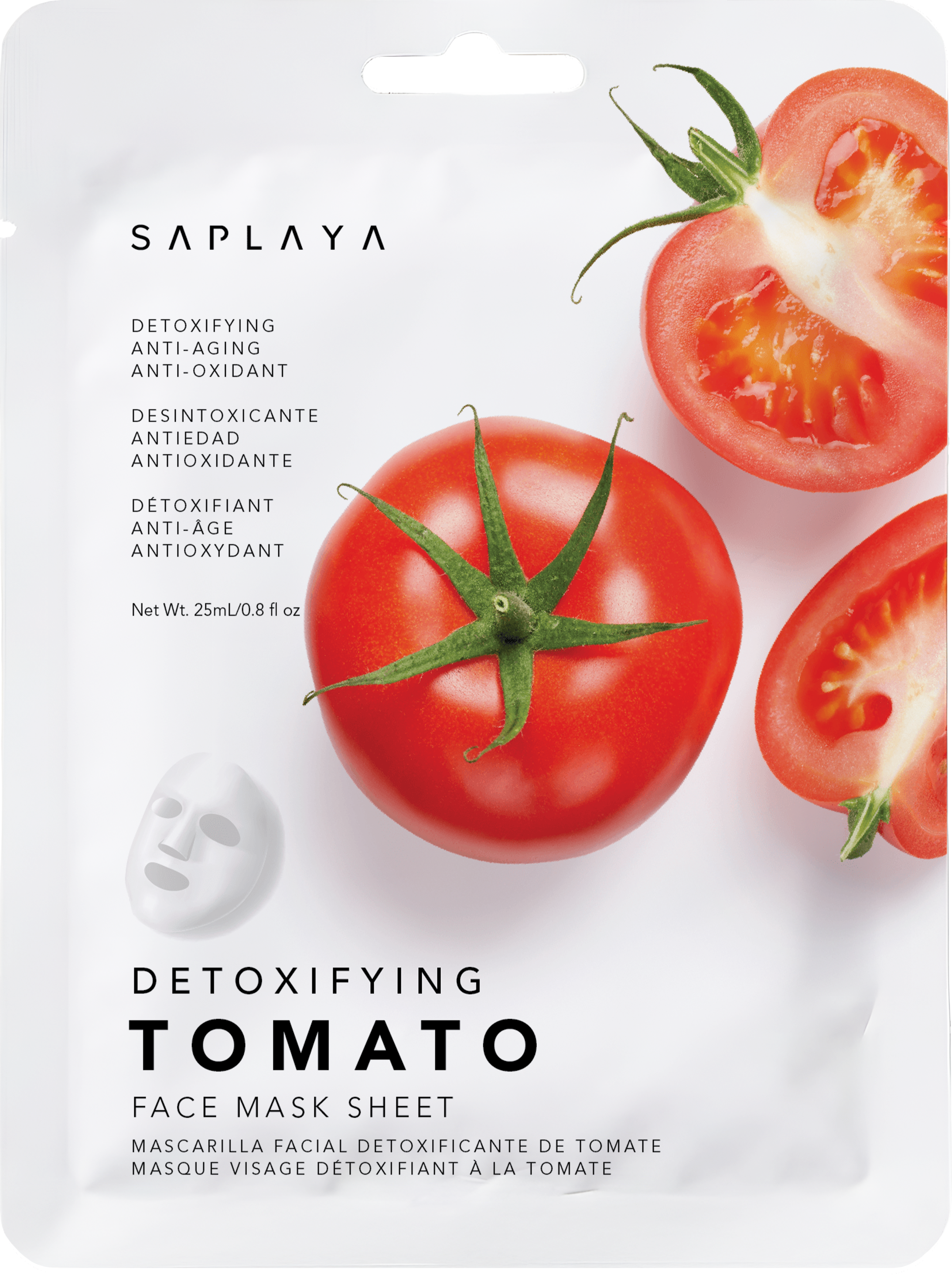 Saplaya - K-Beauty Face Mask Sheets | Tomato