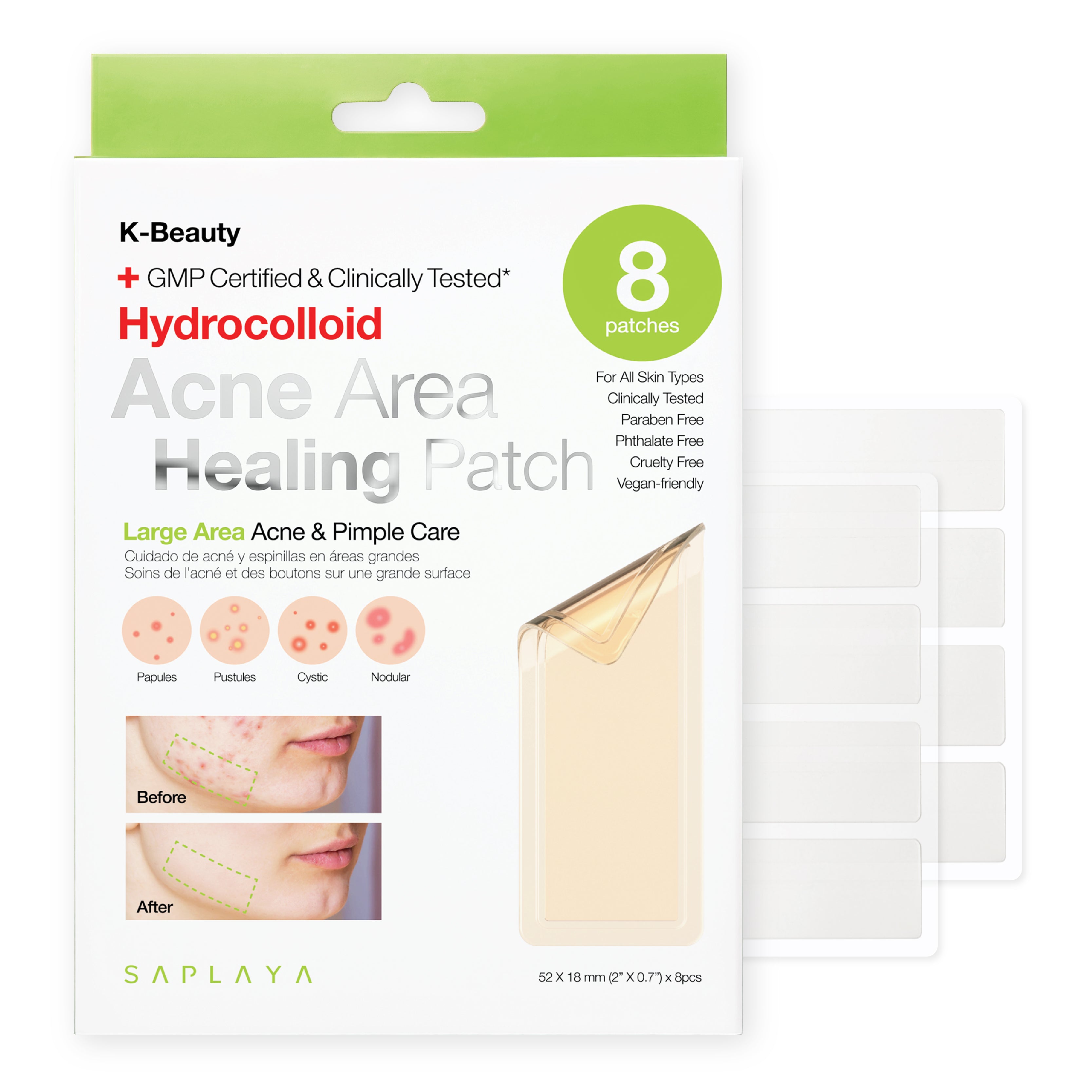 Saplaya - Acne Area Healing Patch