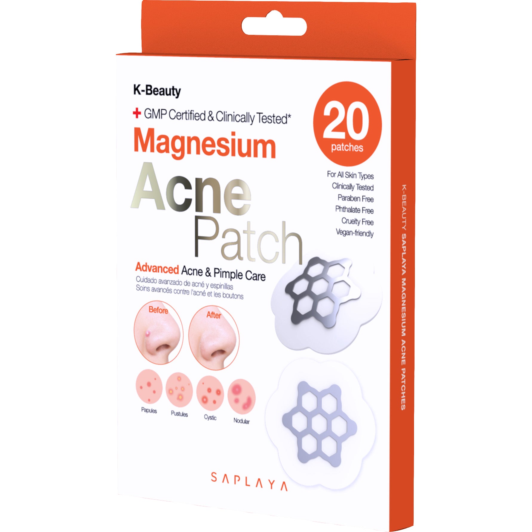 Saplaya - Magnesium Acne Patch