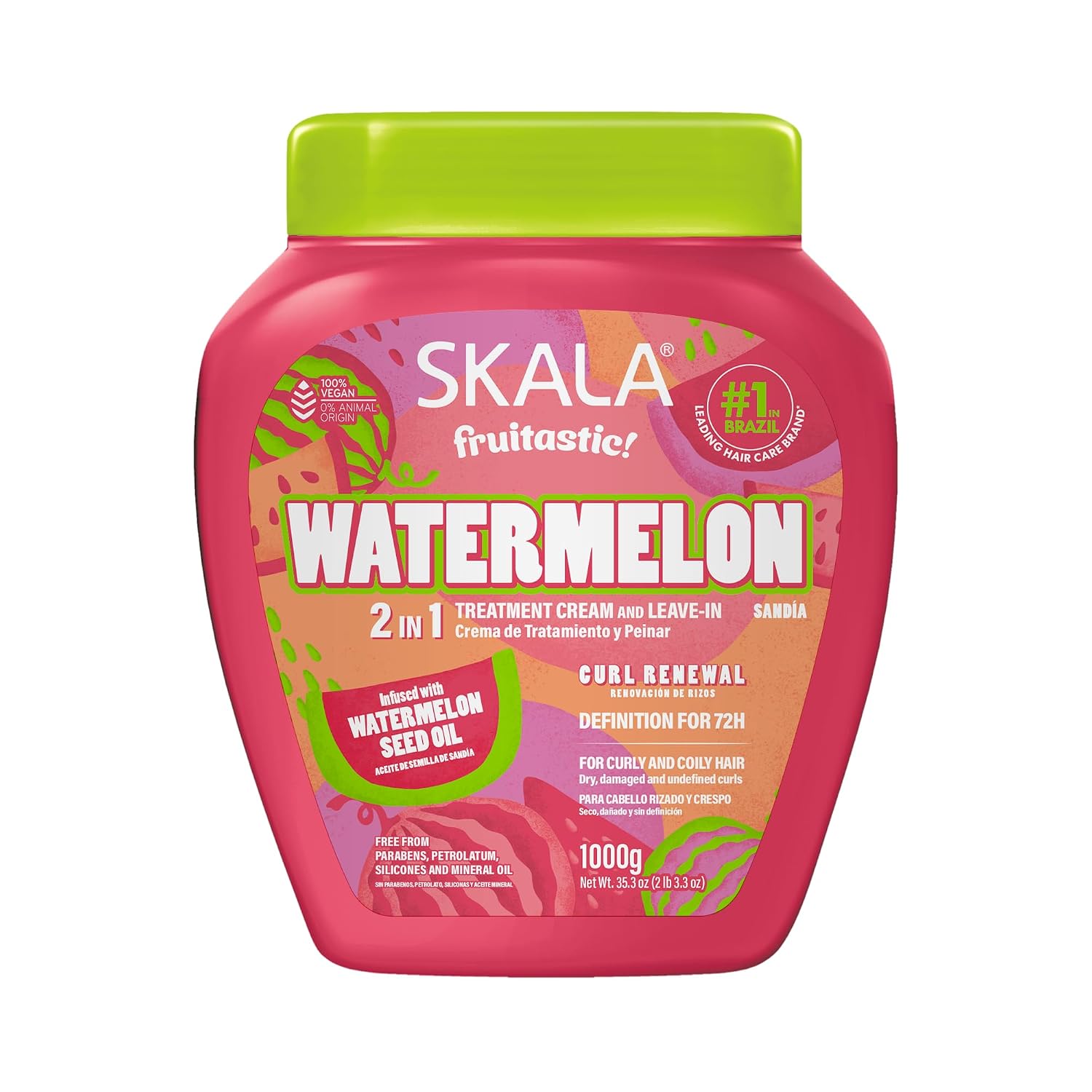 Skala Frutastic Watermelon 2-in-1 Treatment Cream + Leave-In 1000 g