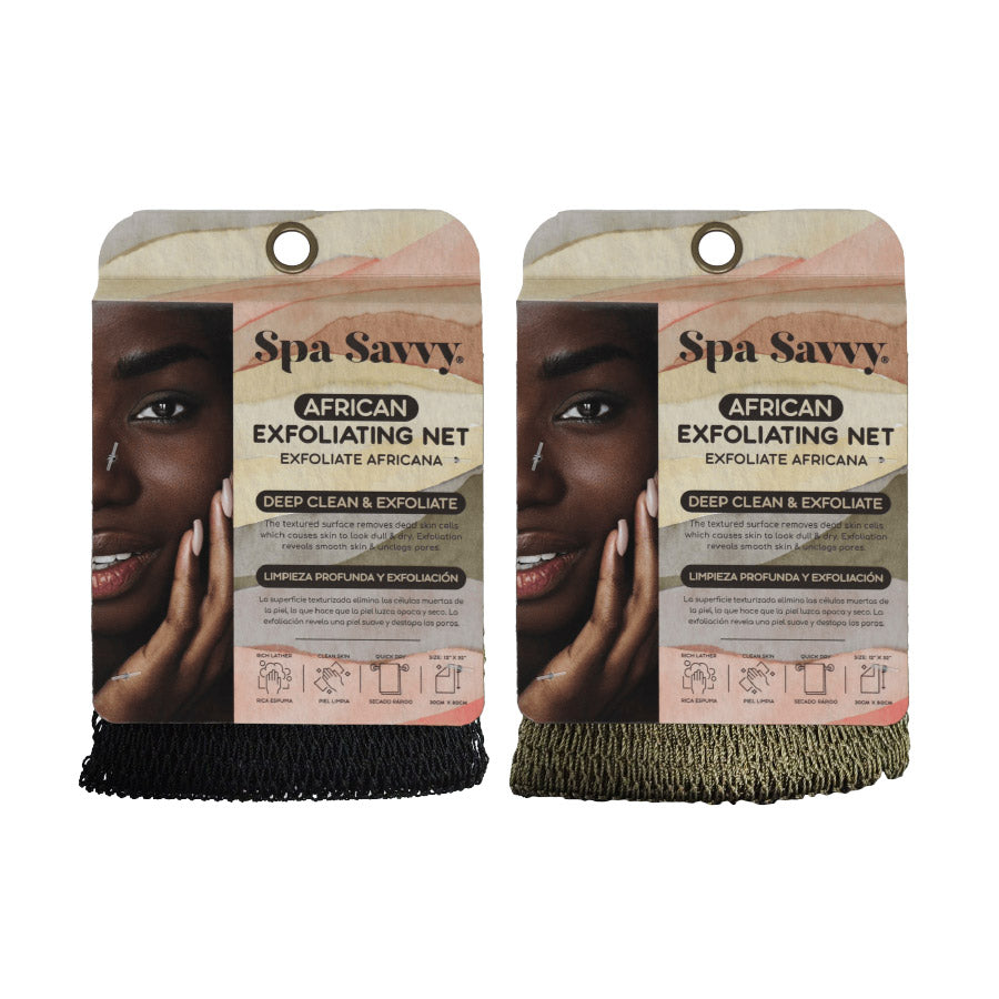 Spa Savvy African Net Exfoliating Towel