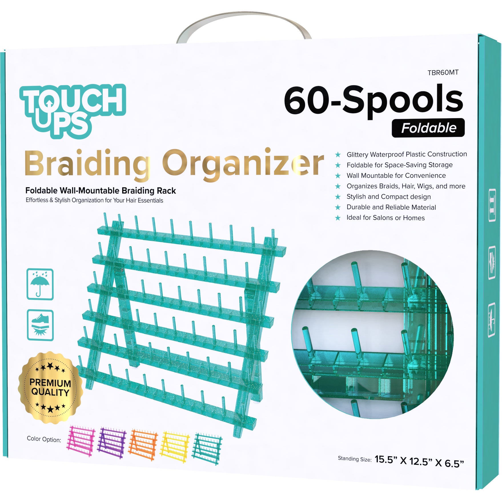 TouchUps - Plastic Braiding Organizer