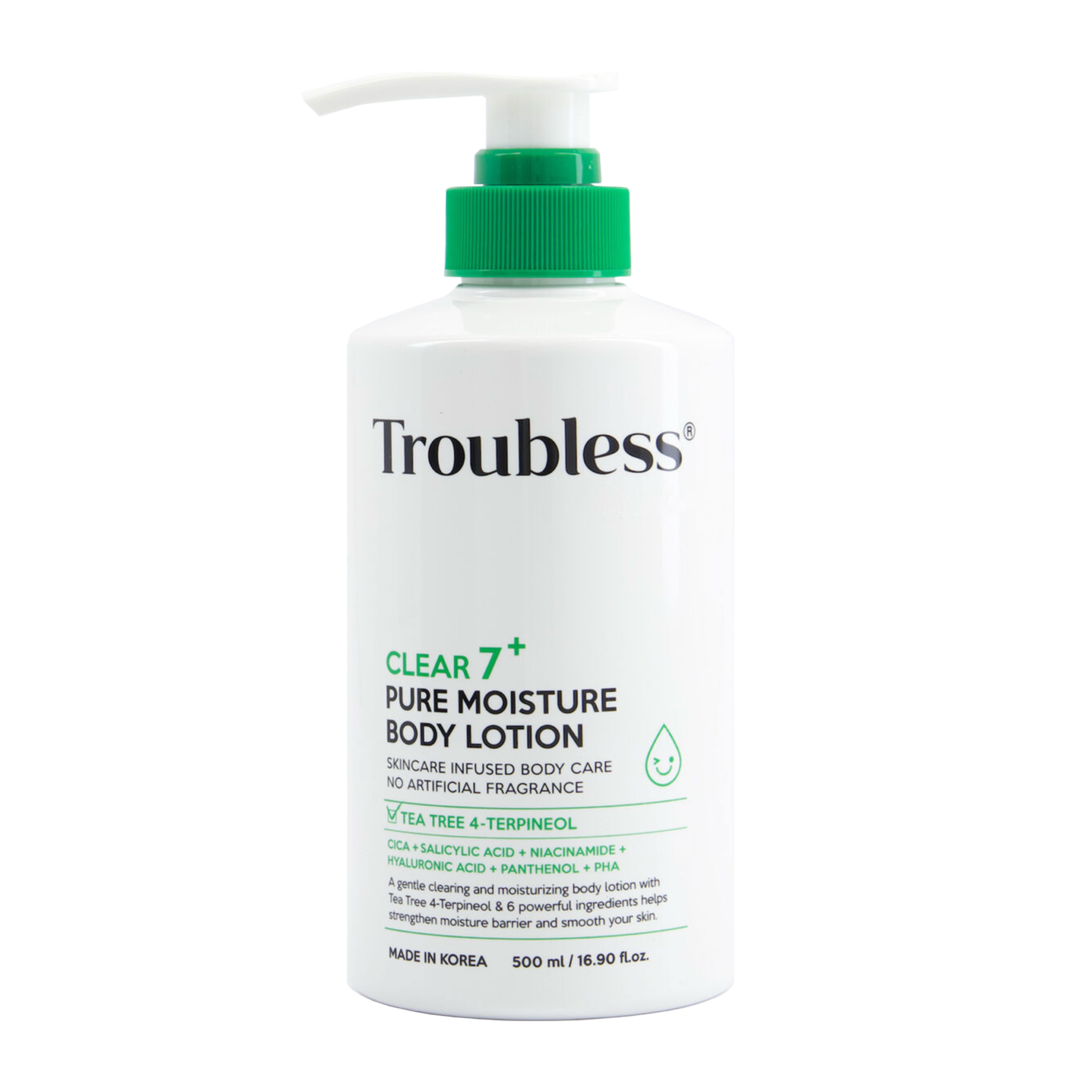 Troubless Clear 7+ Pure Moisture Body Lotion (500ml)