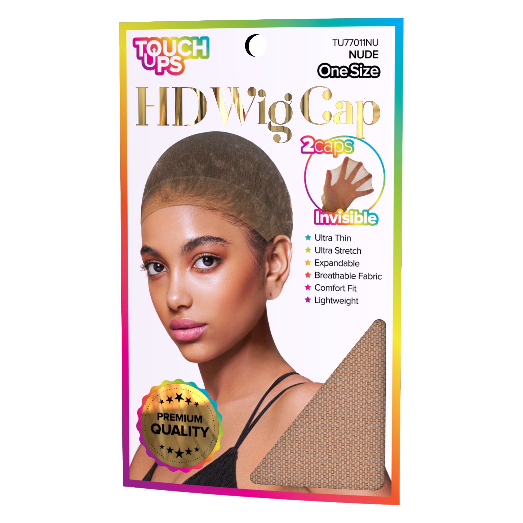 TouchUps - HD Invisible Ultra Thin Expandable Wig Cap