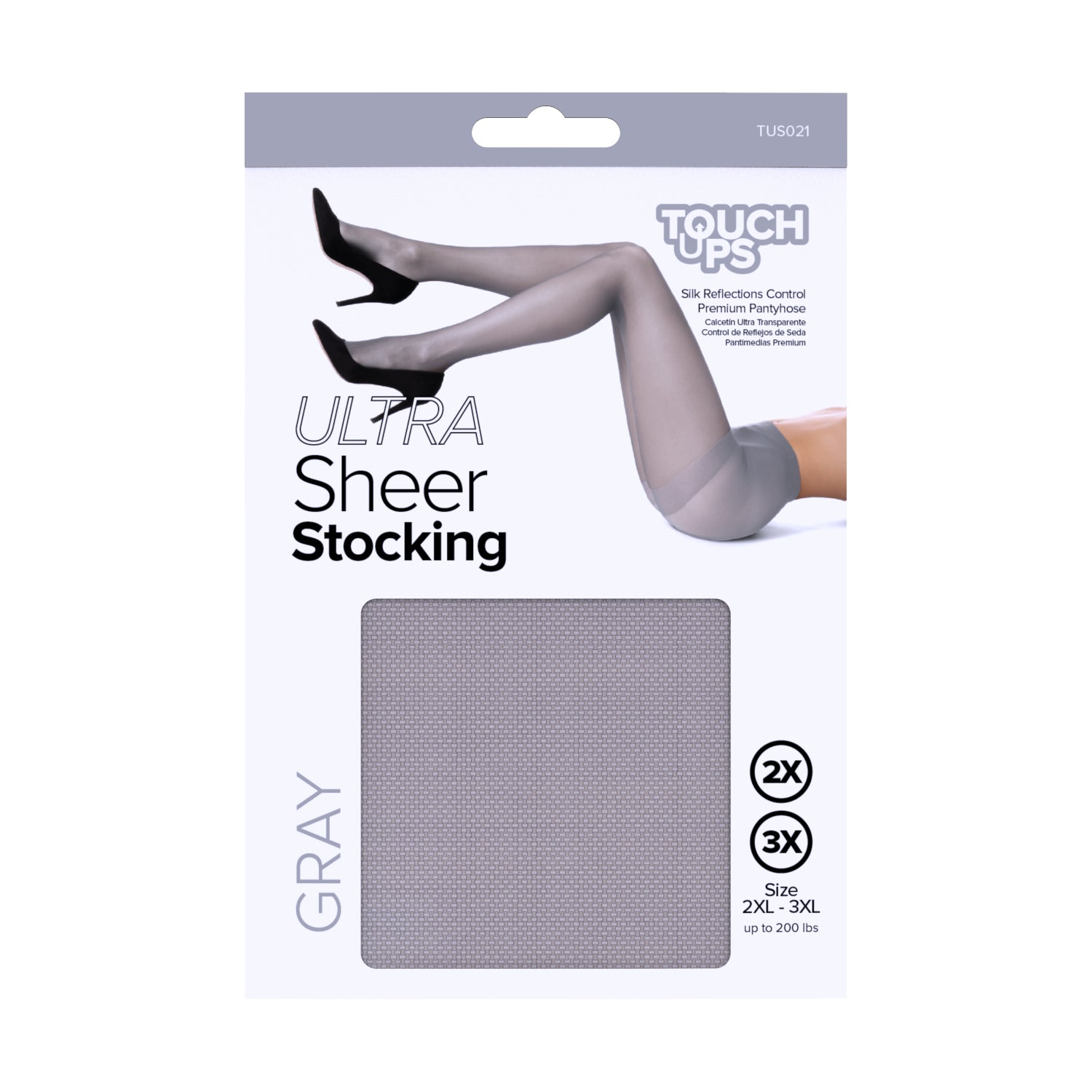 TouchUps - Ultra Sheer Stocking Gray