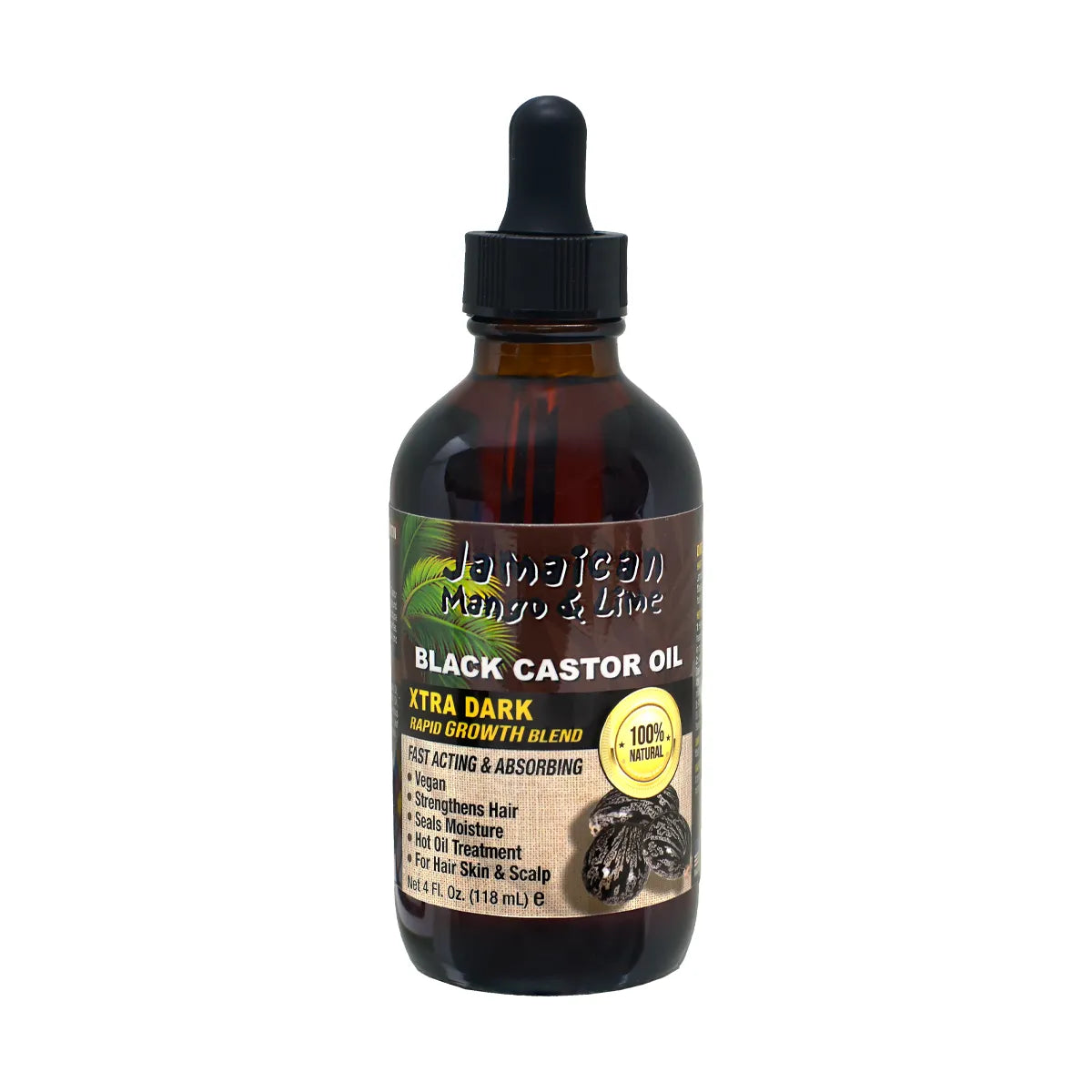Jamaican Mango & Lime Black Castor Oil Xtra Dark 4 fl oz