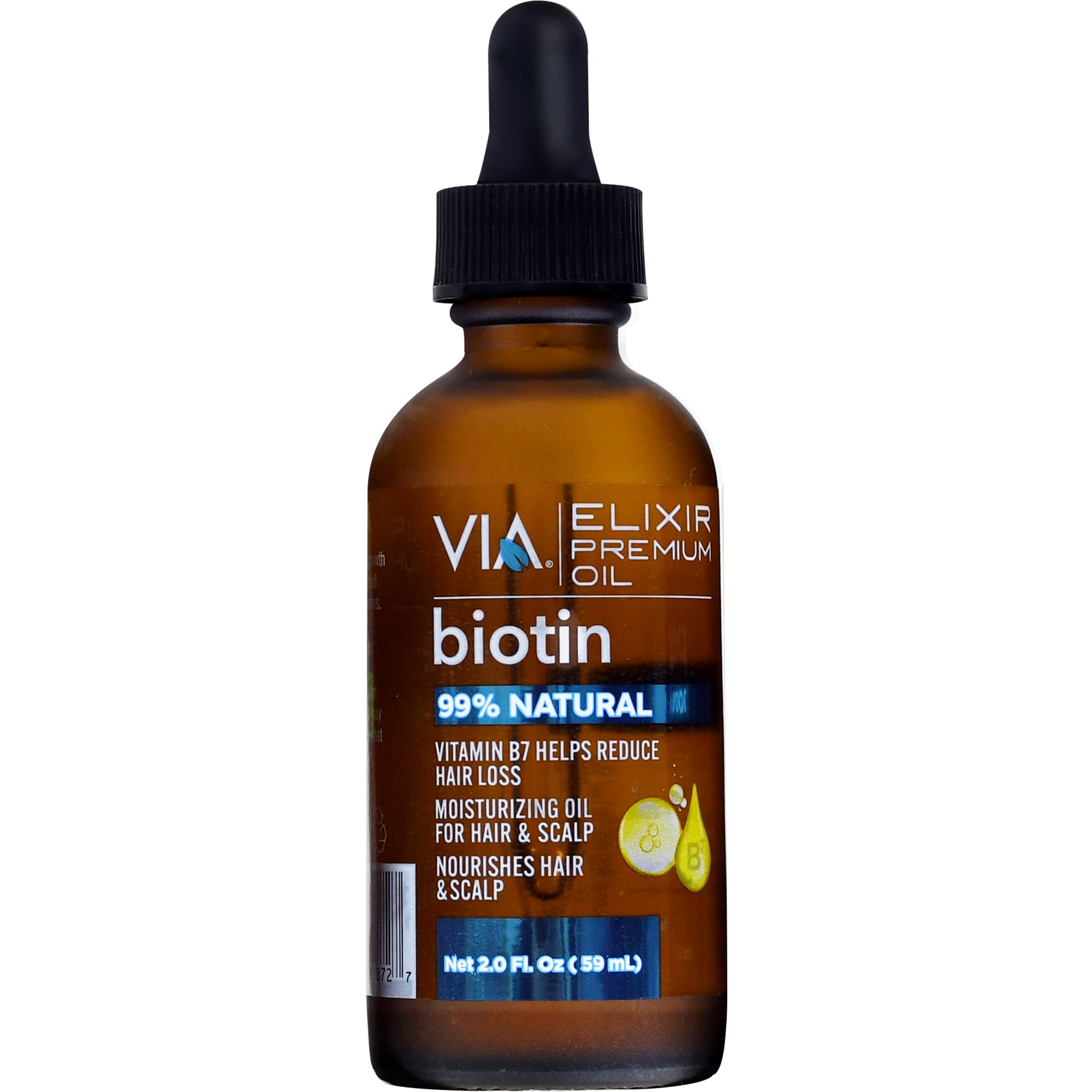 VIA Natural Elixir Premium Hair & Scalp Oil Collection (2 oz)