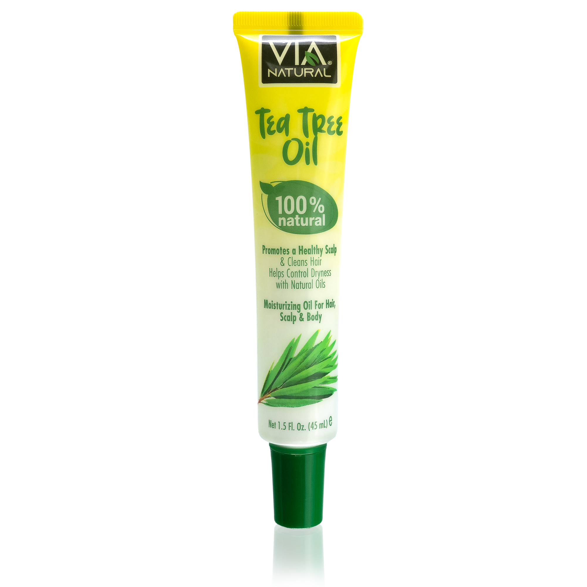 Via Natural Hair, Scalp & Body Moisturizing Oil – 1.5 oz