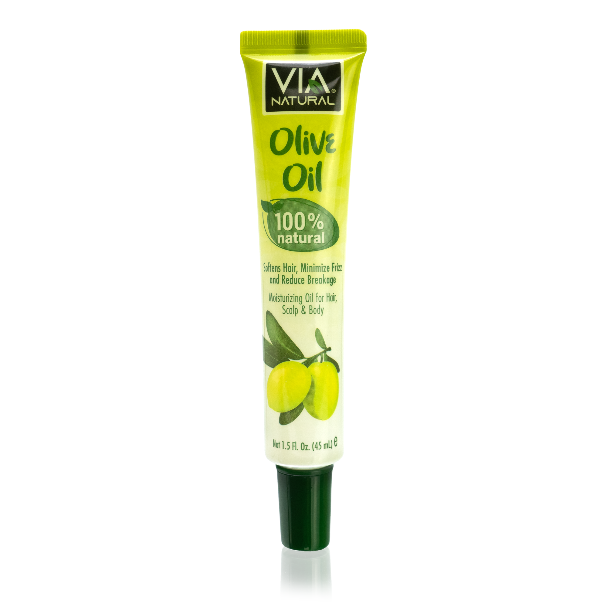 Via Natural Hair, Scalp & Body Moisturizing Oil – 1.5 oz