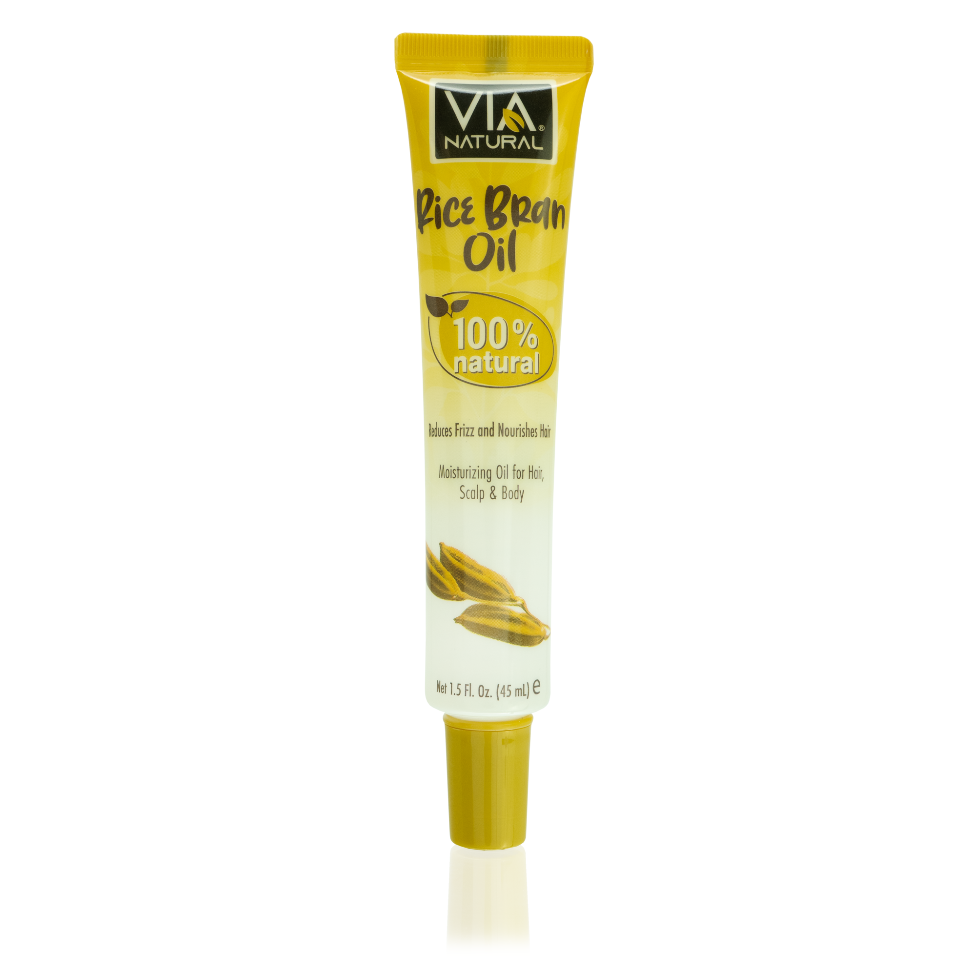 Via Natural Hair, Scalp & Body Moisturizing Oil – 1.5 oz