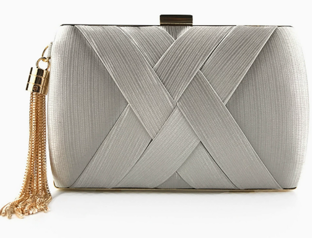 Criss Cross Wrap Evening Bag