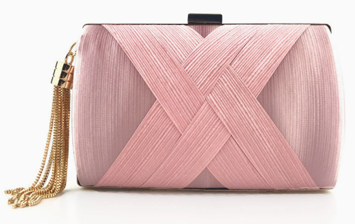Criss Cross Wrap Evening Bag