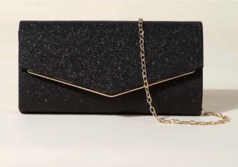 Sparkly Envelope Evening Bag