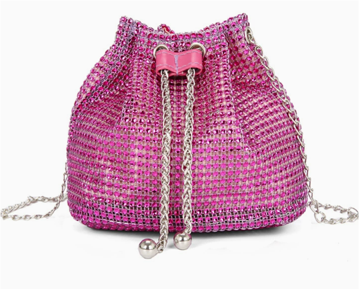Drawstring Evening Bag