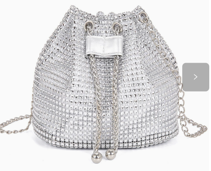 Drawstring Evening Bag