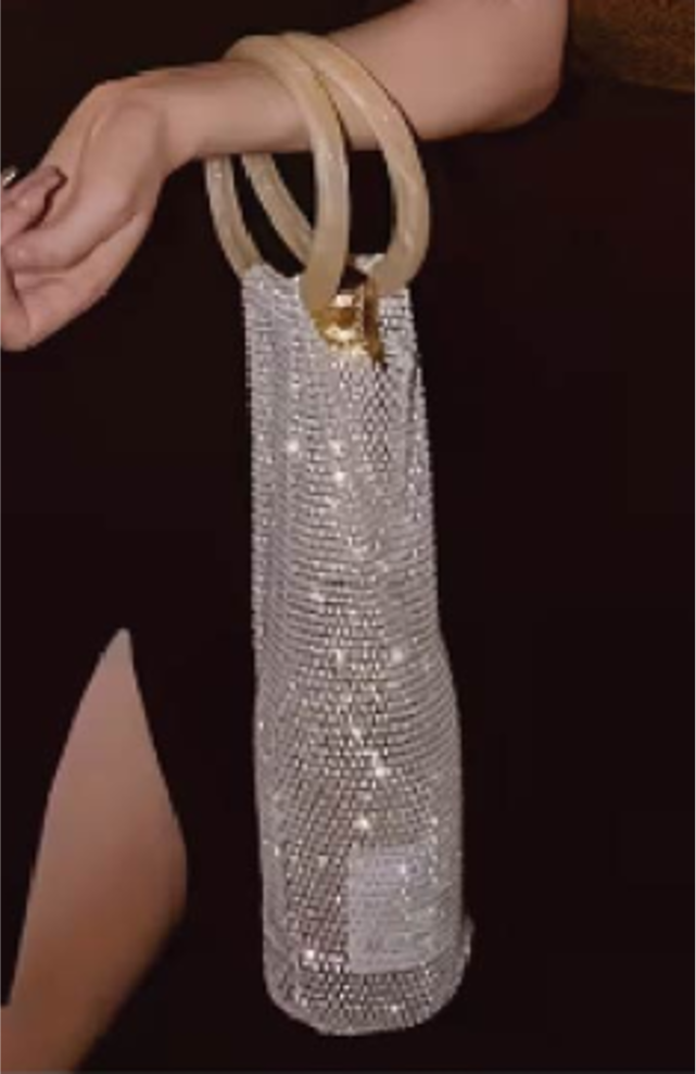 Wine Bottle Holder Evening Bag