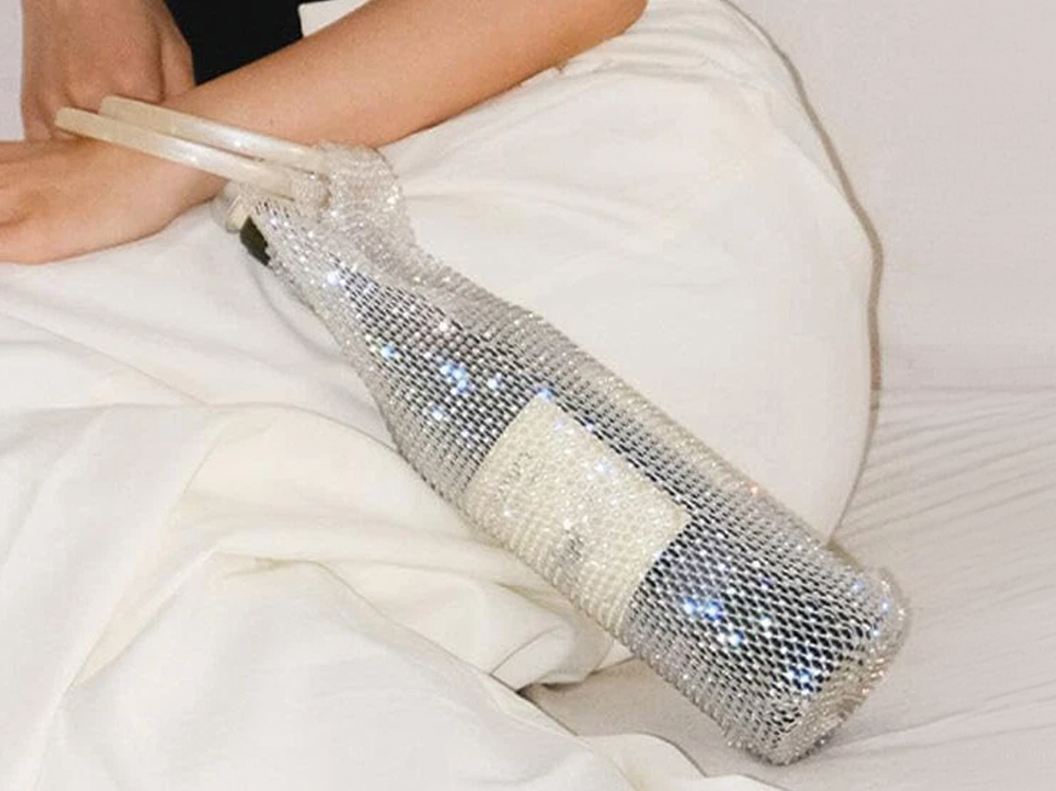 Wine Bottle Holder Evening Bag