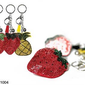 SM Jewelry Rhinestone Keychains