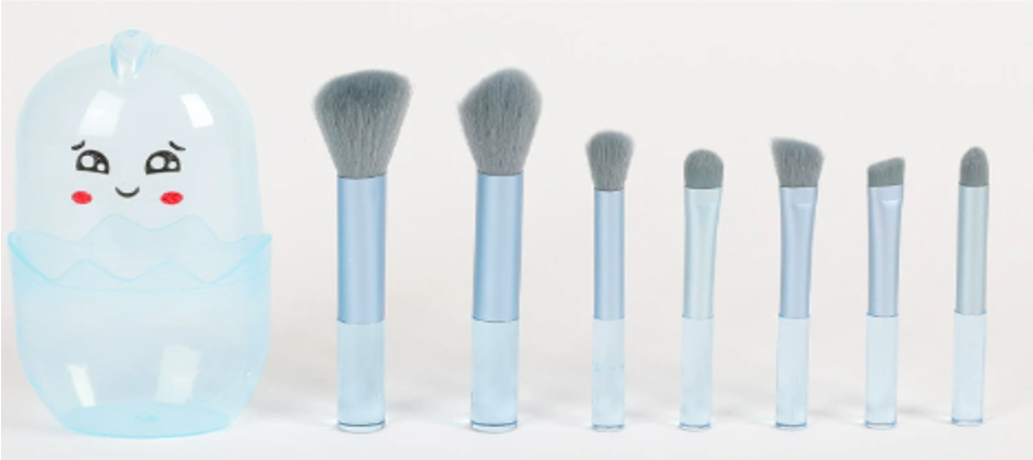 Makeup Brush Set with Character Case