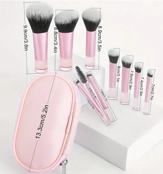 Makeup Brushes Set with Case
