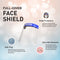 Safety Reusable Face Shield Clear Plastic Full Face shield Transparent Anti-Splash