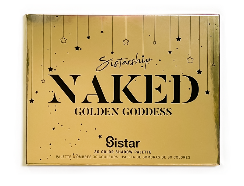 [Golden Goddess] 30 Color Eyeshadow Palette | Paper Display
